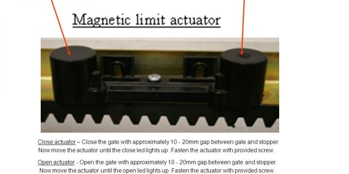 DTS512/624 MAGNETIC ACTUATOR